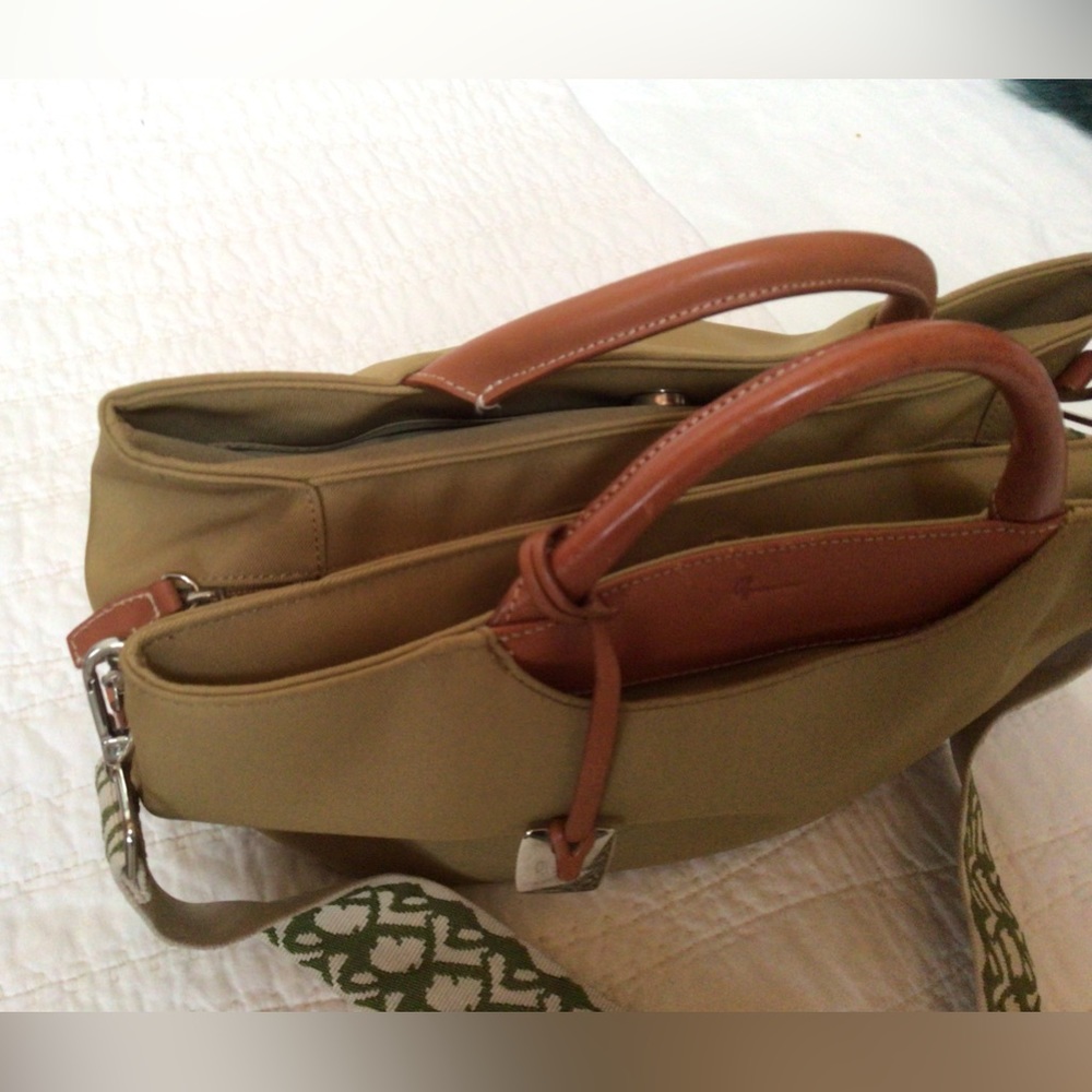 Offermann leather and canvas bag - Picture 5 of 16